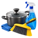 Imagem da categoria Casa, Cozinha e Limpeza: Utensílios, organização, preparo de alimentos e cuidados com a casa.