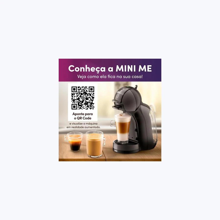 Cafeteira NESCAFÉ Dolce Gusto Mini Me preta