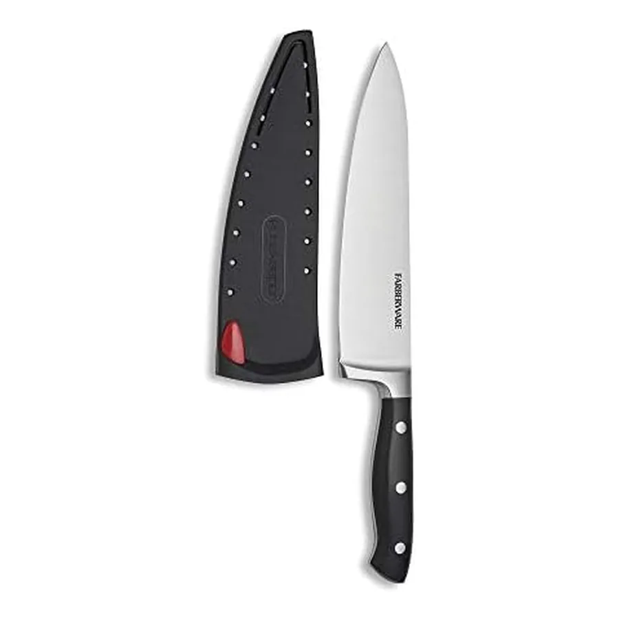 Faca para Churrasco Farberware Edgekeeper 20 cm com bainha autoafiável