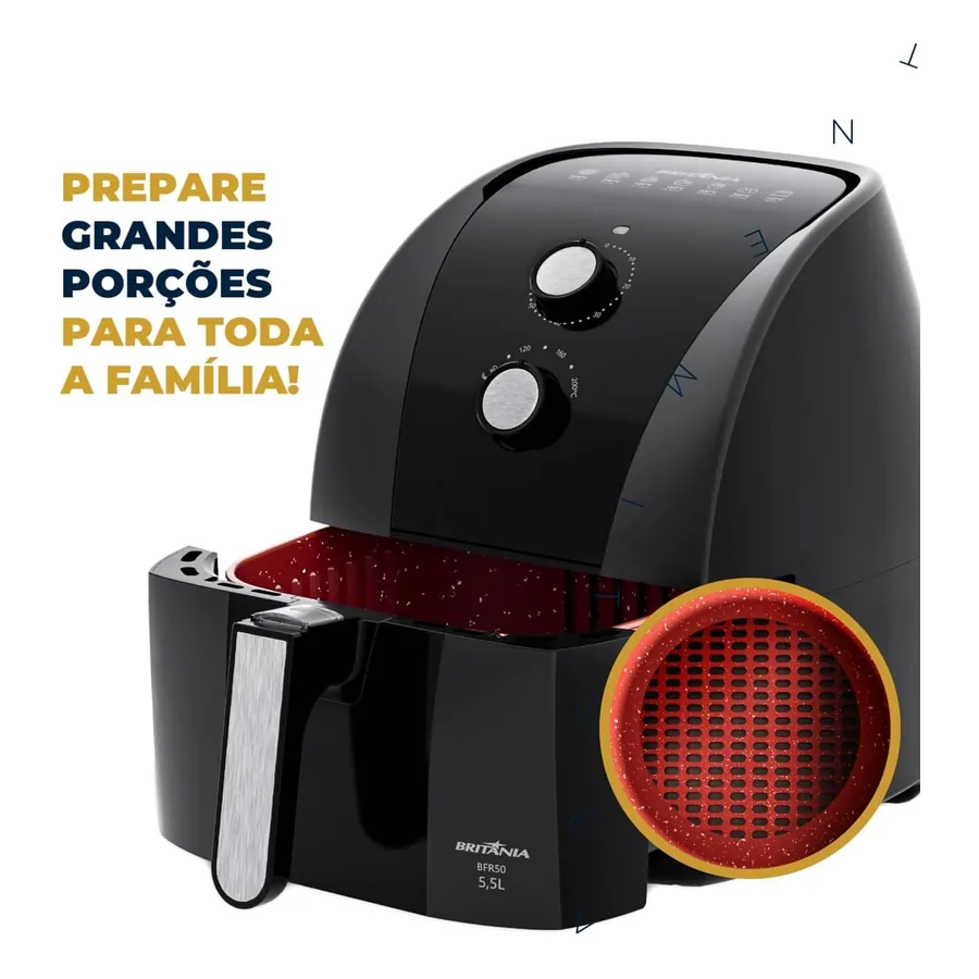 Air Fryer Britânia BFR50, imagem 3