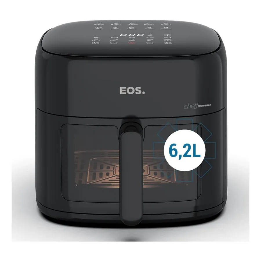 Fritadeira Sem Óleo Air Fryer EOS EAF60P 6.2L