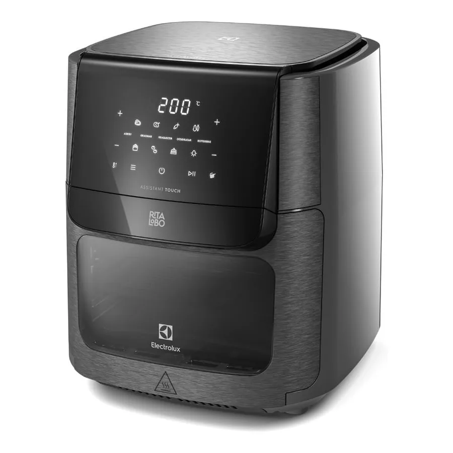 Air fryer Electrolux EAF90 grafite com espeto giratório