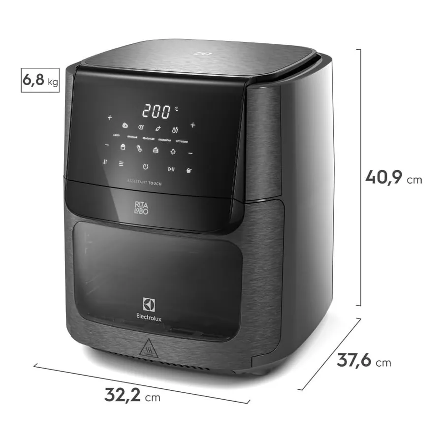Air fryer Electrolux EAF90, imagem 4