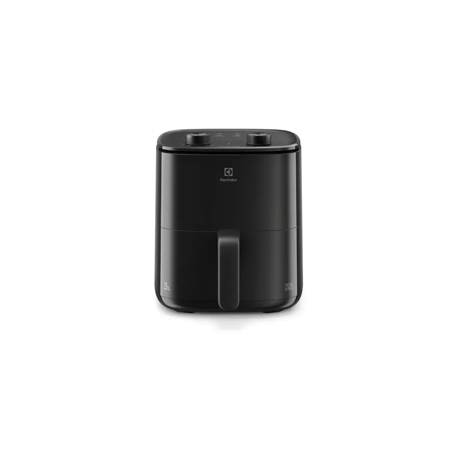 Air Fryer Electrolux EAF05 preto vista lateral