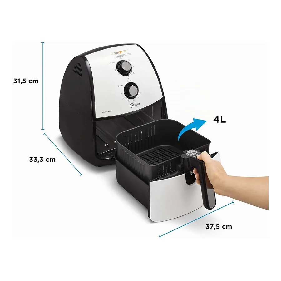 Air Fryer Midea FXA41, imagem 4