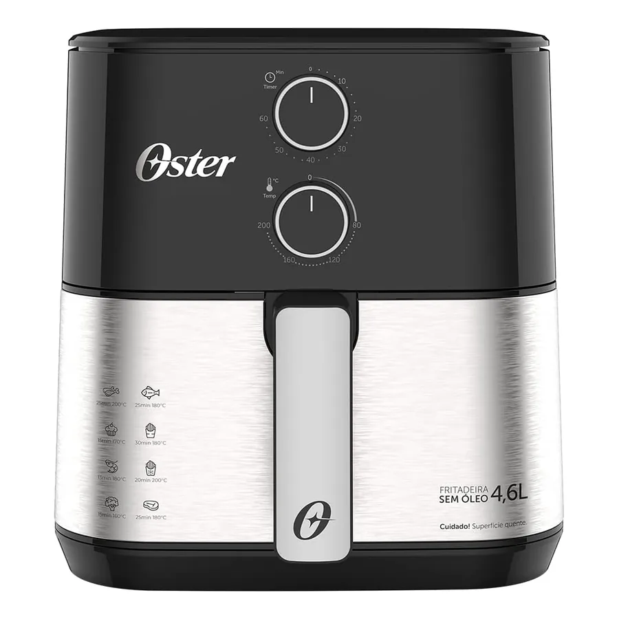 Air Fryer Oster OFRT520 preta