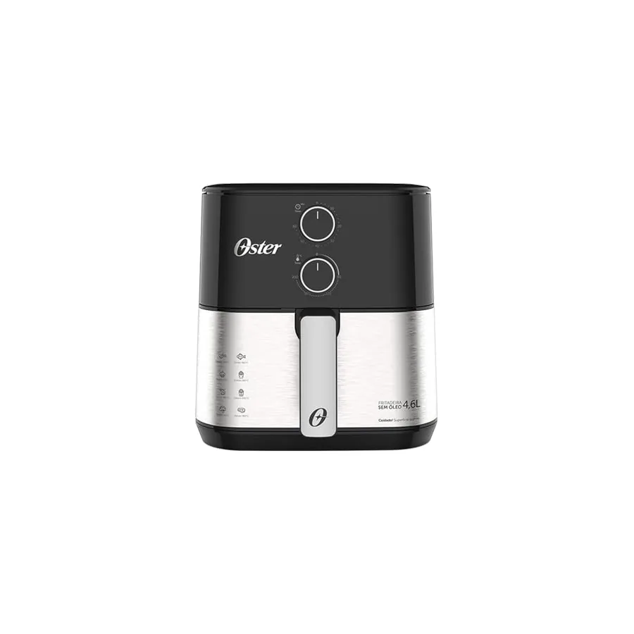 Air Fryer Oster OFRT520 vista lateral