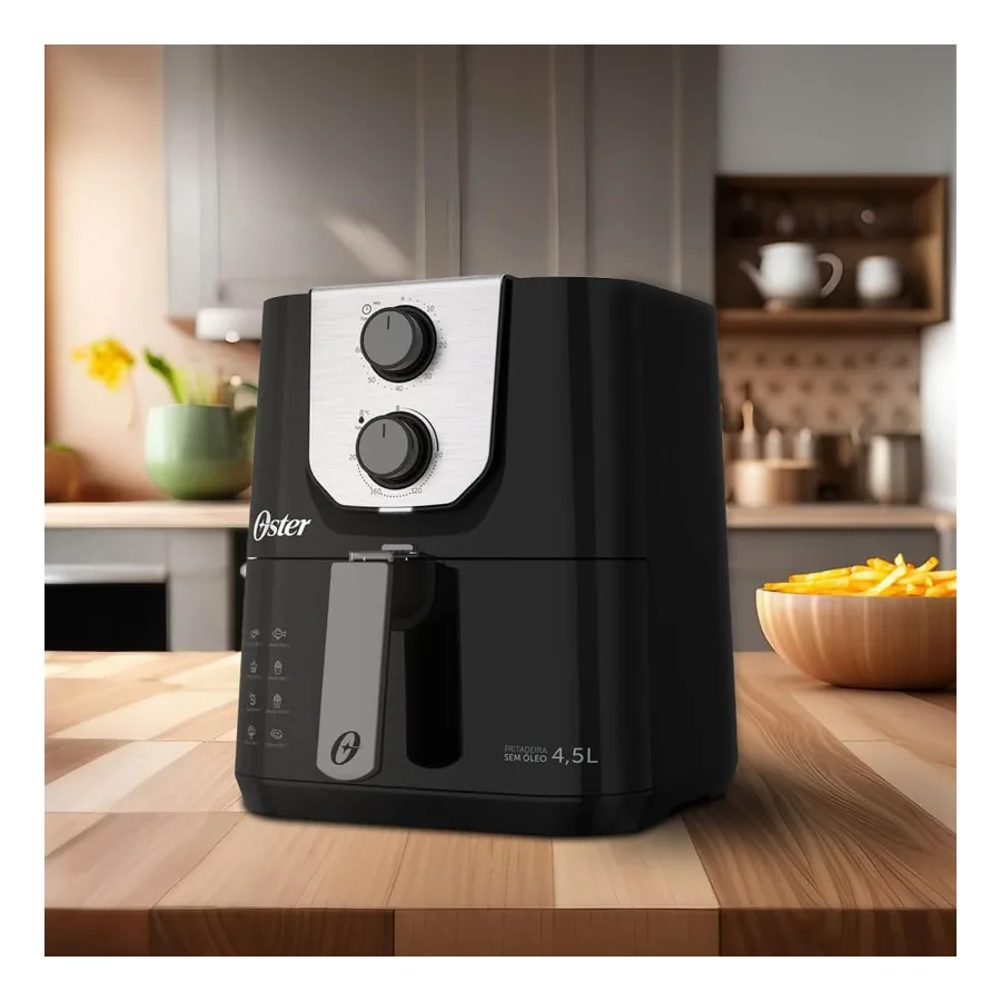 Air Fryer Oster Black Perform, imagem 4