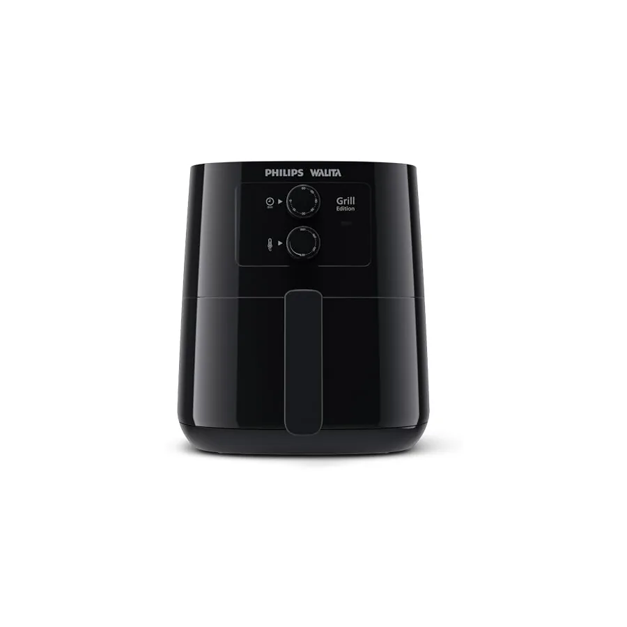 Visão lateral da Air Fryer Philips Walita Grill Edition
