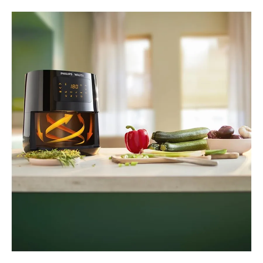 Cesta com revestimento antiaderente da Air Fryer Philips Walita Digital 3000
