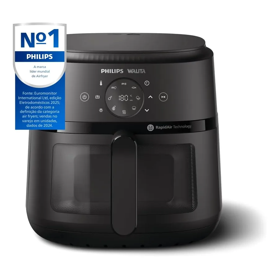 Grelha removível antiaderente da Air Fryer Philips Walita Digital 2000 XL