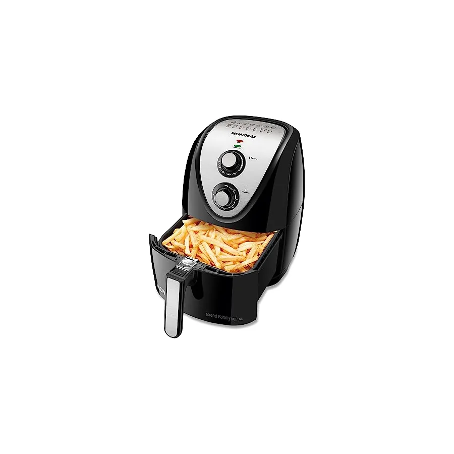 Parte frontal da Airfryer Mondial AFN-50-BI