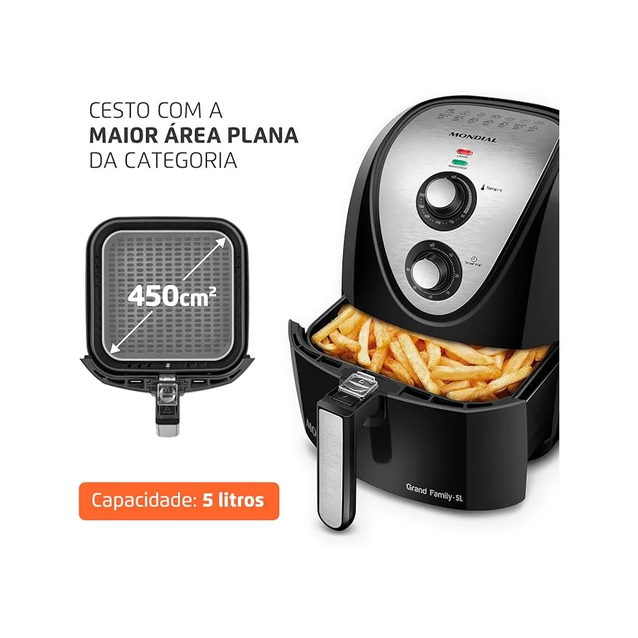 AFN-50-BI cesto quadrado