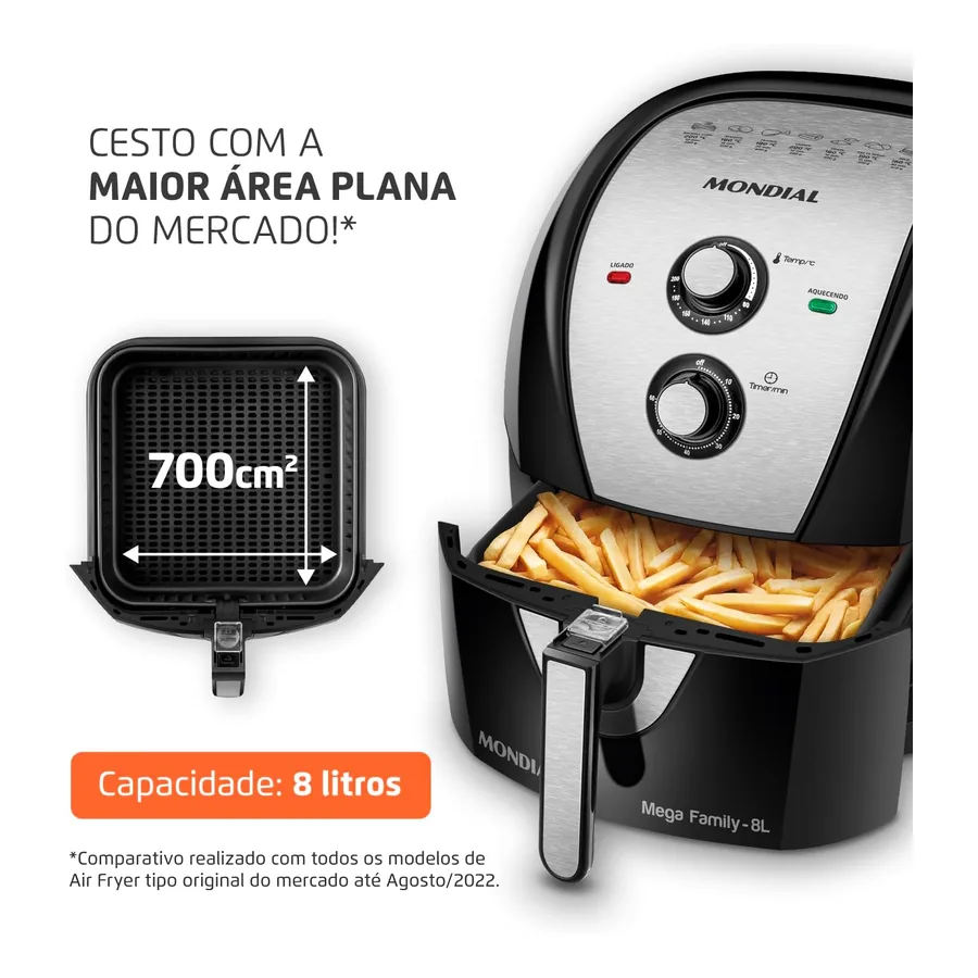 Airfryer Mondial AFN-80-BI, imagem 4