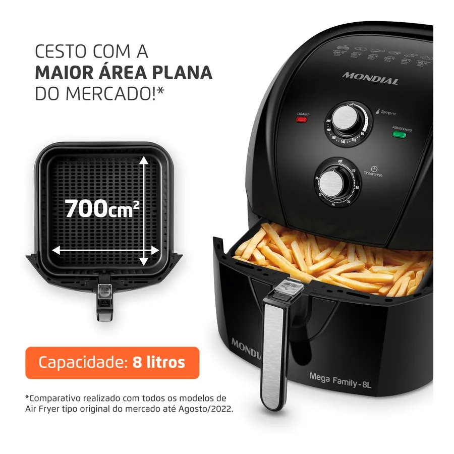 Airfryer Mondial AFN-80-FB, imagem 4