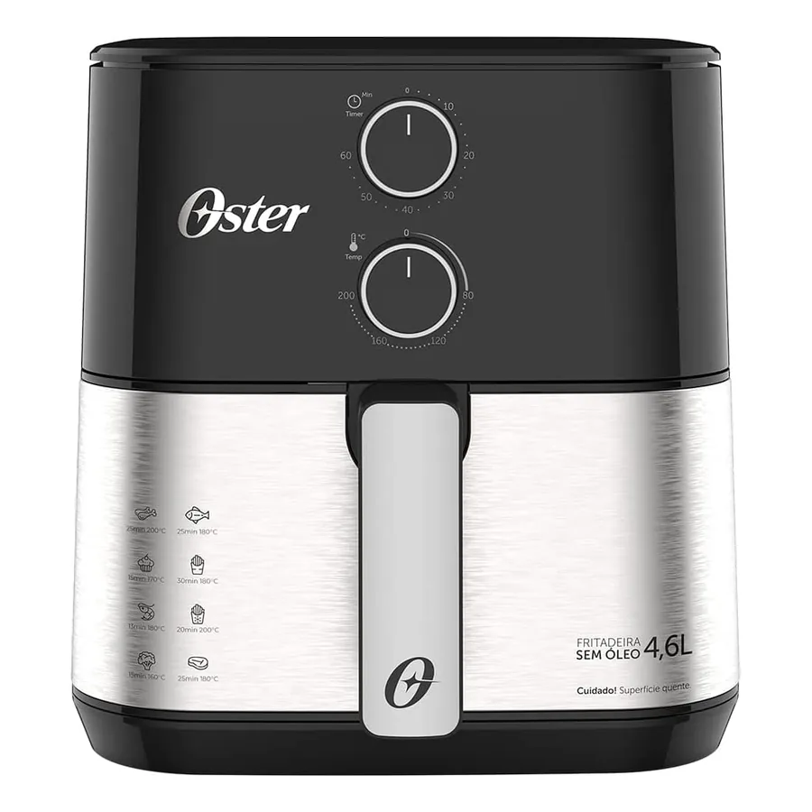 Air Fryer Oster OFRT520 preta