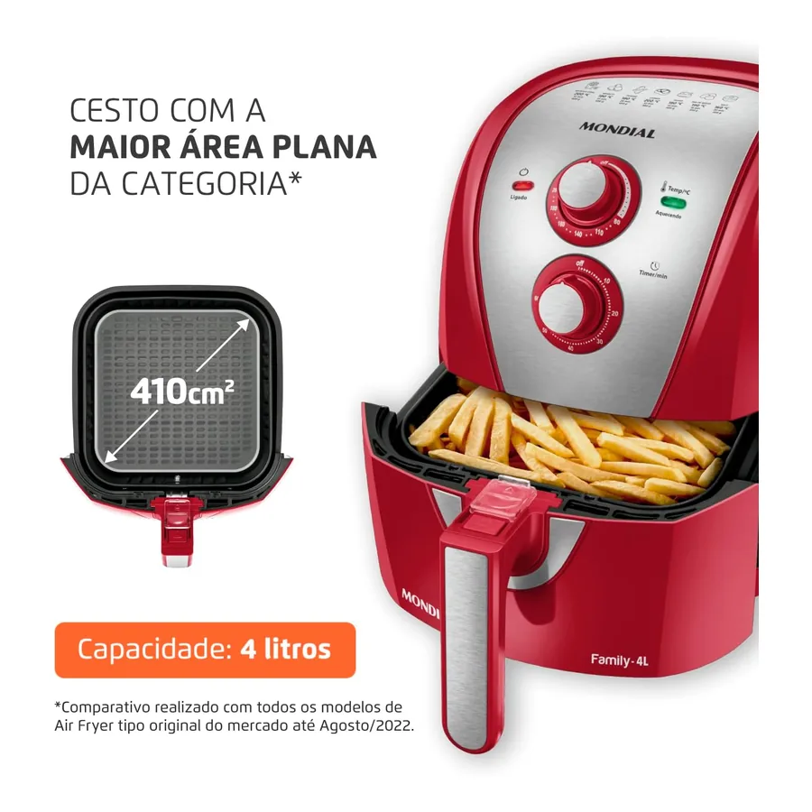 Mondial AFN-40-BI cesto quadrado