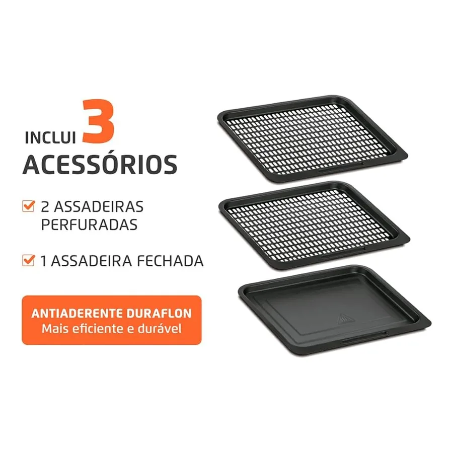 Air Fryer Mondial Oven AFO-12L-BI, imagem 4