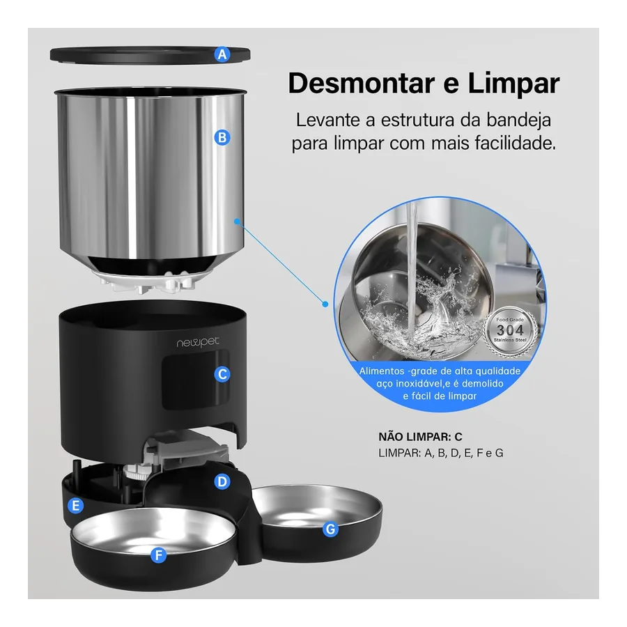 Alimentador Automático New Pet Vedo, imagem 4