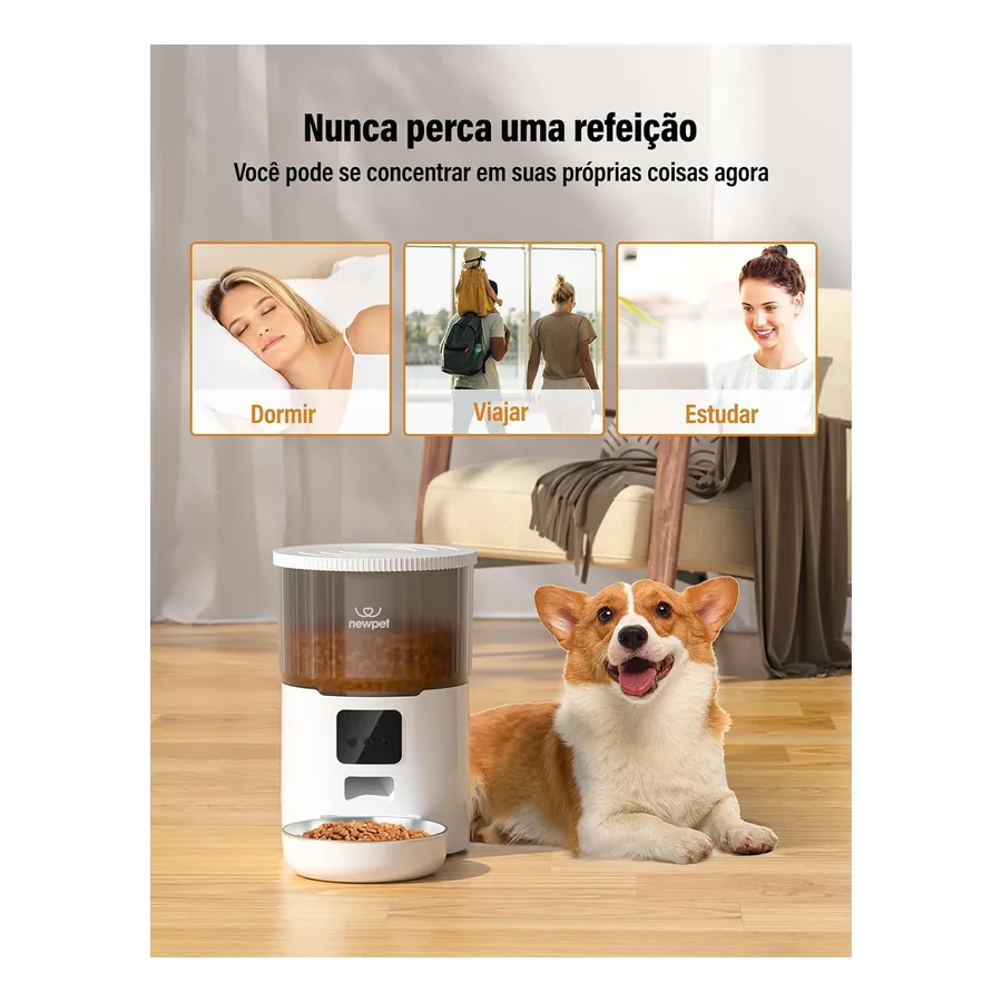 Alimentador automático New Pet Intelar, imagem 4