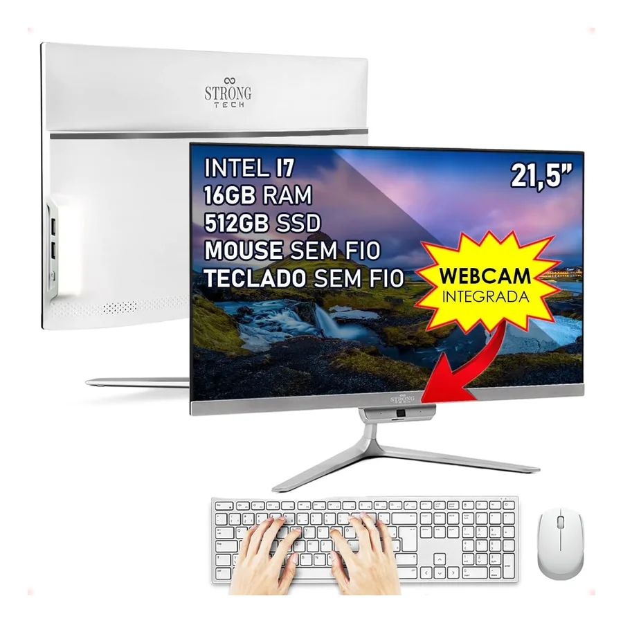 All in One Strong Tech 21,5 polegadas