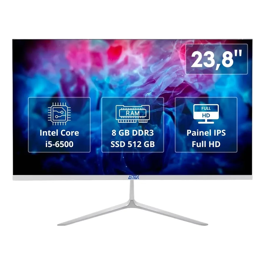 All In One Aitek AIO-1932 com tela 23,8 polegadas