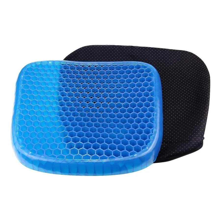 Almofada Supermedy Egg Sit formato ovo azul