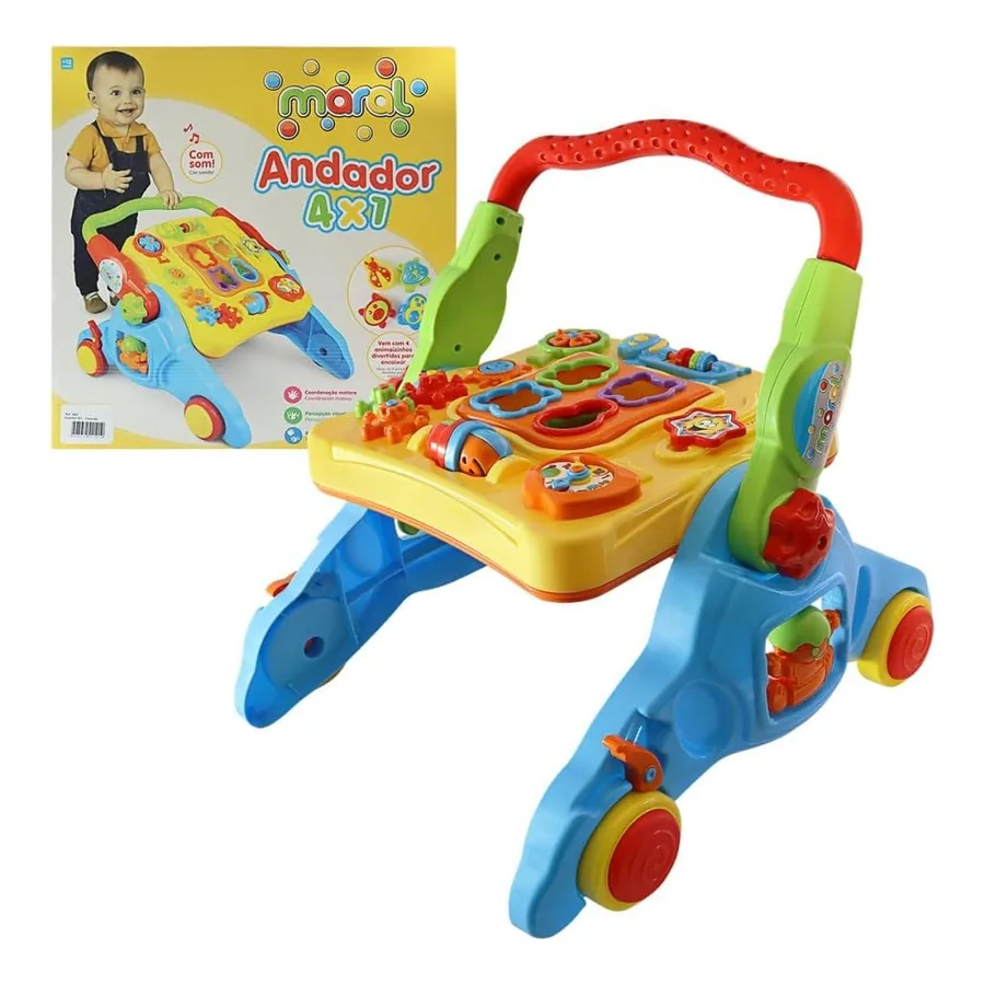Andador de Bebê Maral 4 em 1
