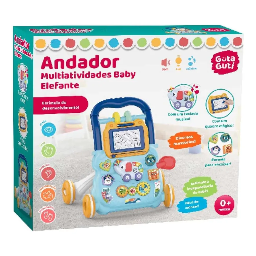 Andador de Bebê DM Toys DMB6750, imagem 3