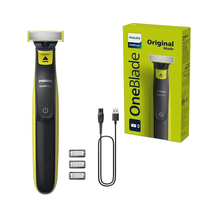 Philips OneBlade QP2724/10 em uso