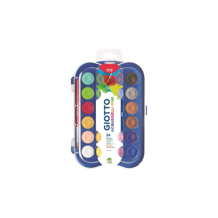Giotto Mini 24 cores estojo compacto
