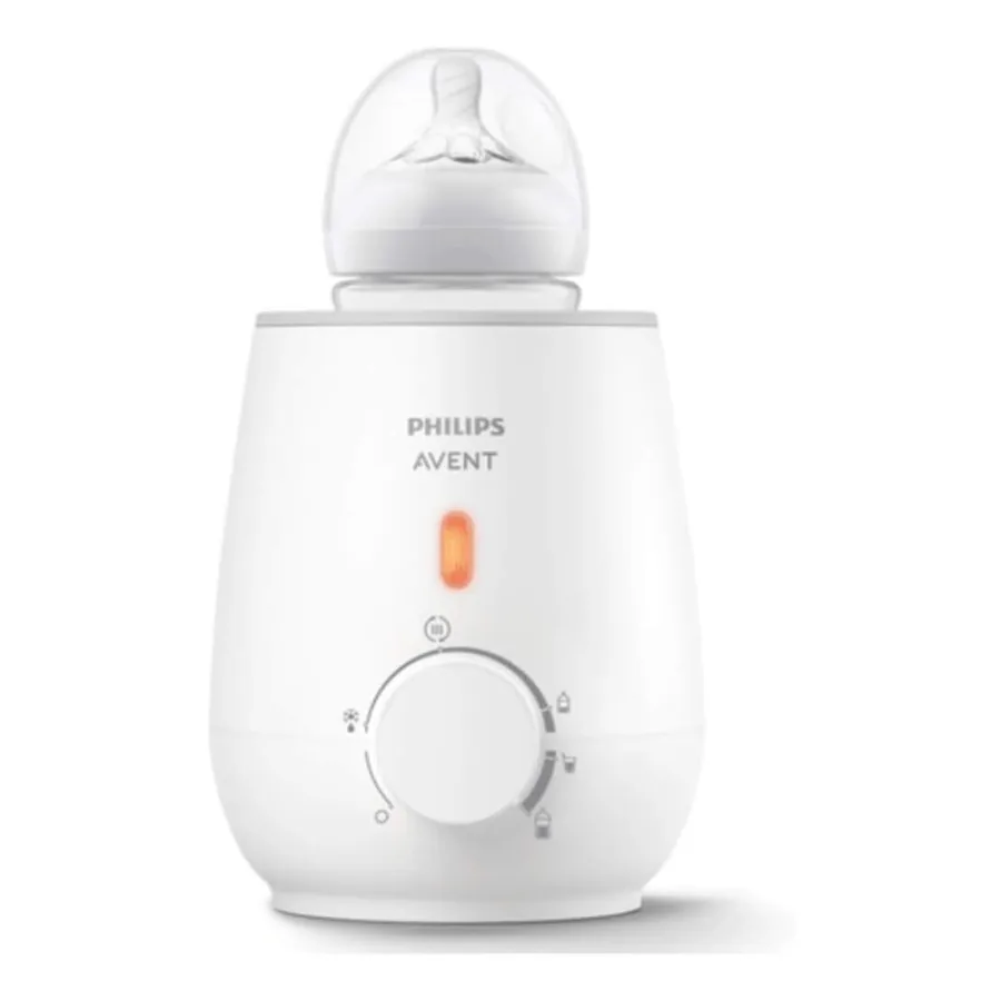 Aquecedor de Mamadeira Philips Avent branco e cinza