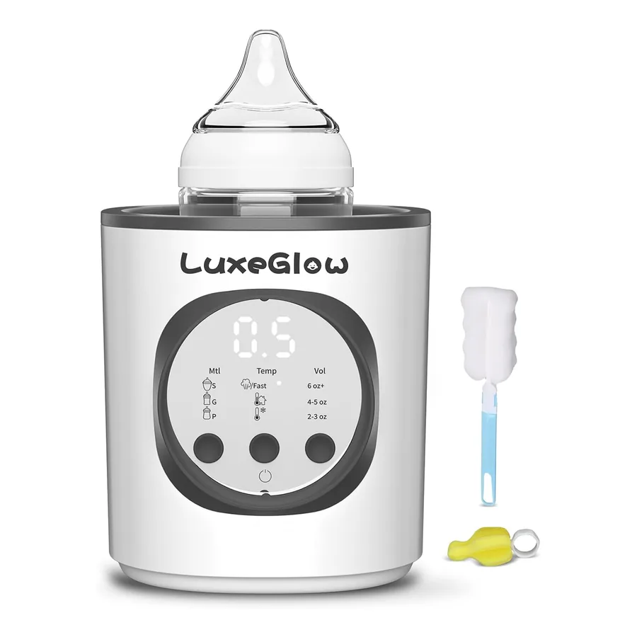 Aquecedor de Mamadeira LuxeGlow branco