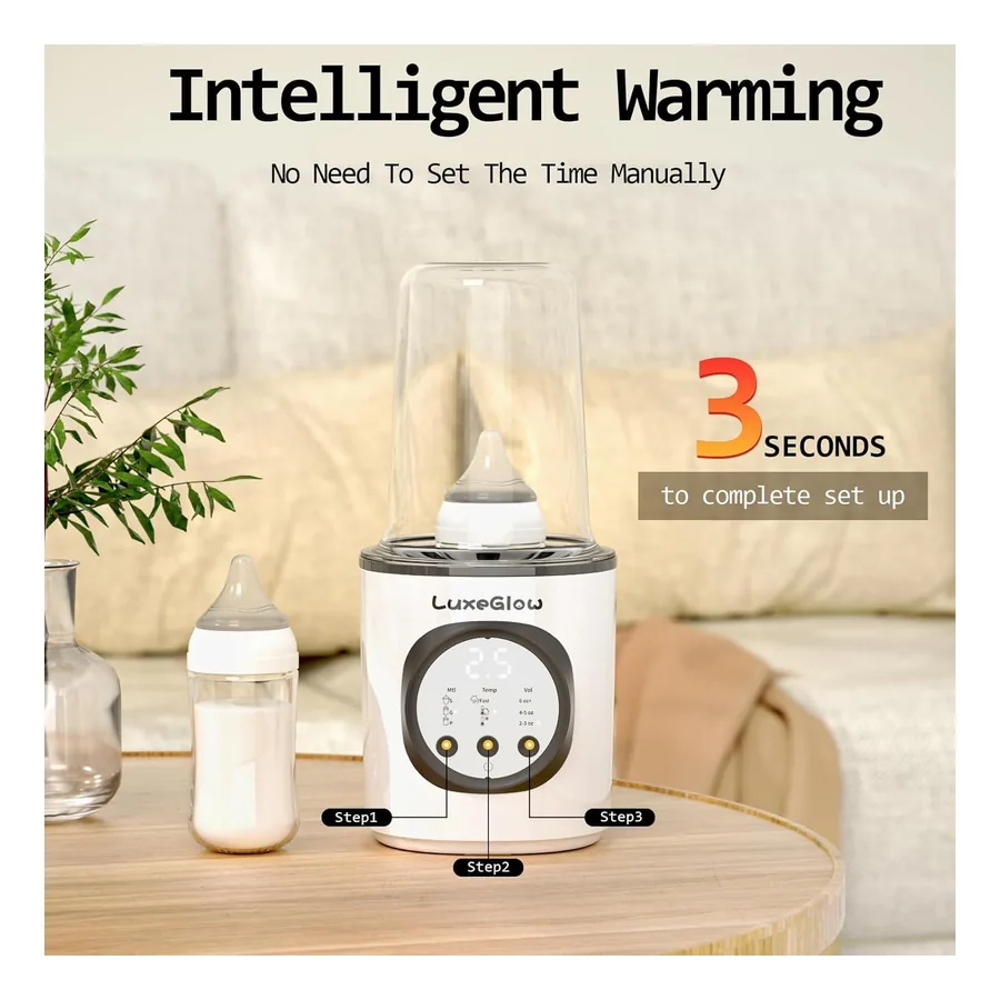 Aquecedor de Mamadeira LuxeGlow W001, imagem 4