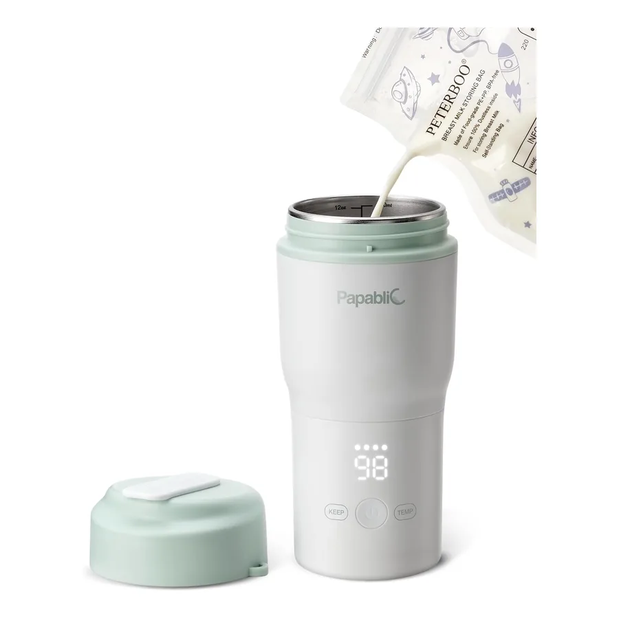 Aquecedor de Mamadeira Papablic Plus inox