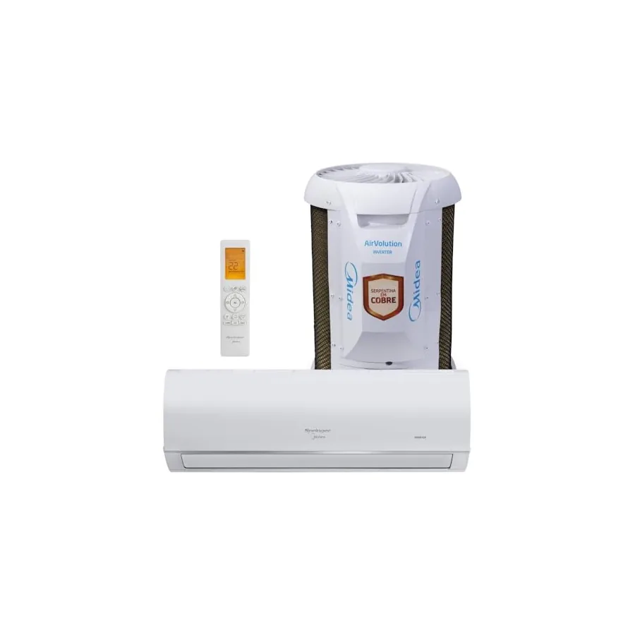 Midea Airvolution painel frontal