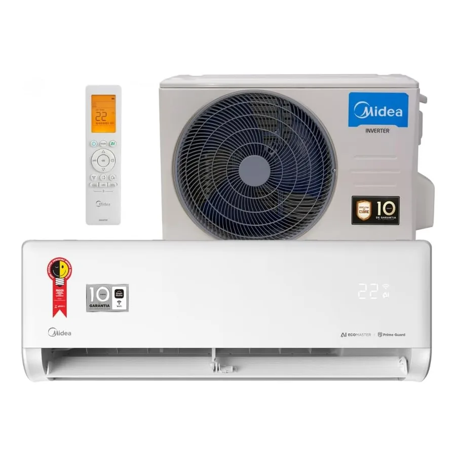 Ar-condicionado Midea AI Ecomaster 12.000 BTUs
