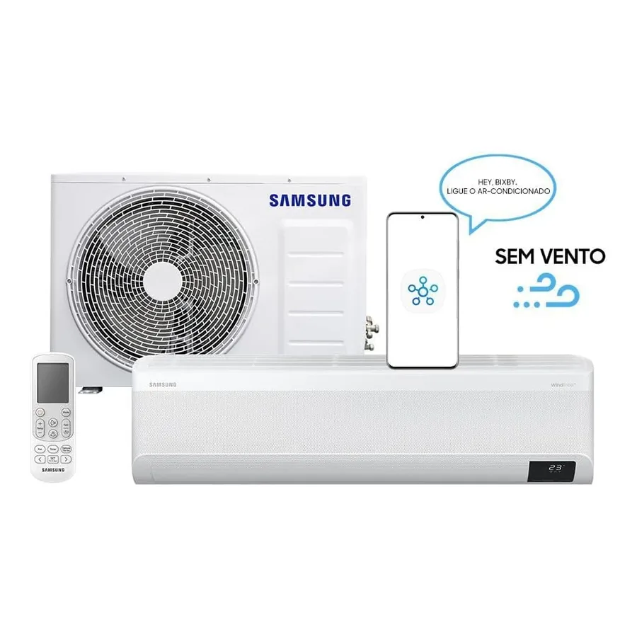 Samsung 18.000 BTUs Split WindFree Connect, imagem 3