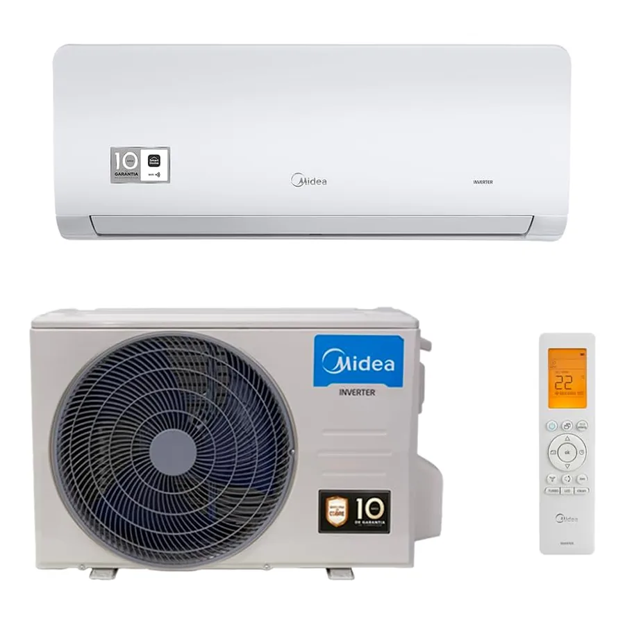 Midea 30.000 BTUs Xtreme Save Connect - unidade split branca