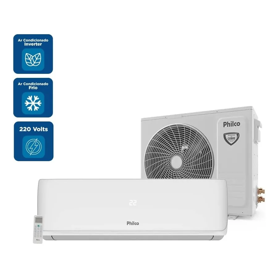 Ar-condicionado Philco PAC9FB unidade externa