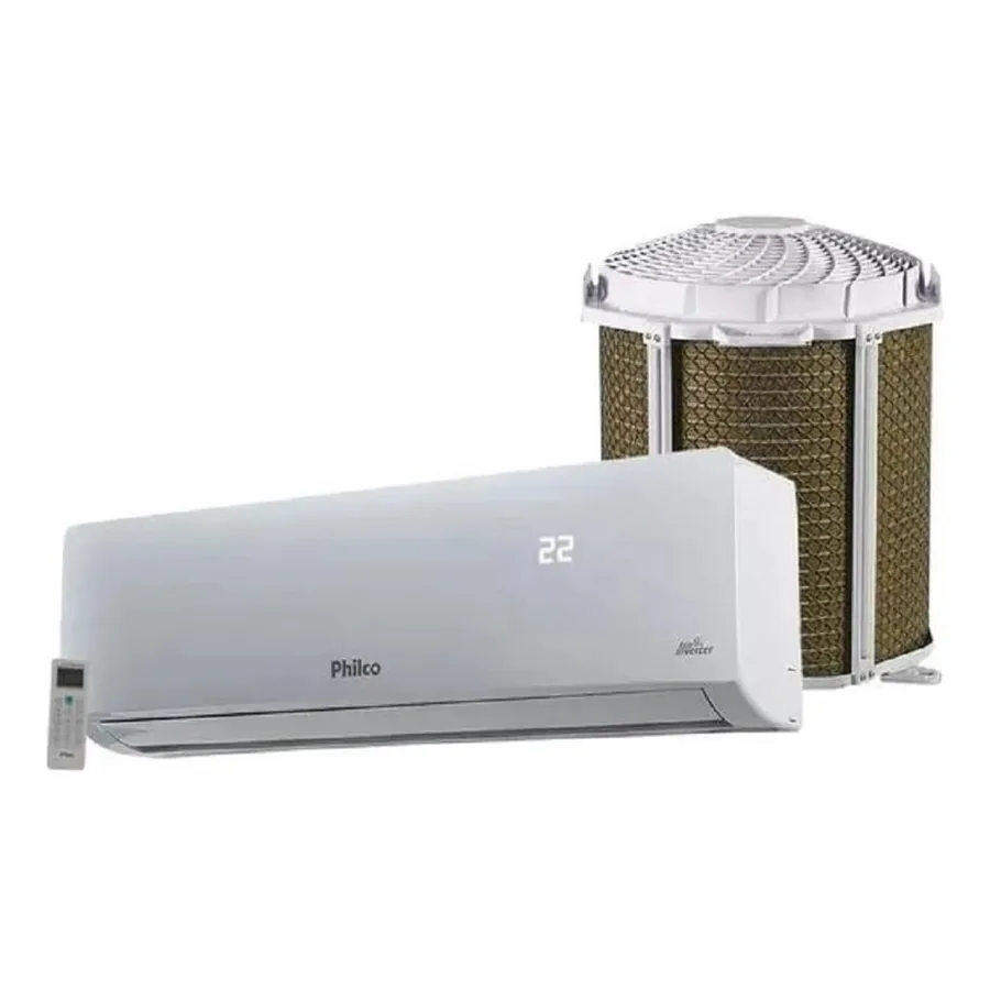 Ar-condicionado Philco PAC9QC aletas anticorrosivas