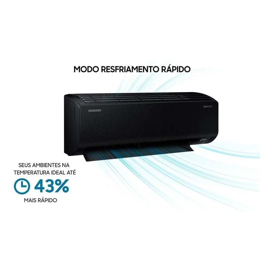 Ar-Condicionado Samsung Windfree Black, imagem 4