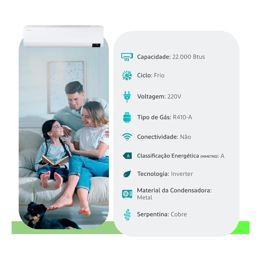 Painel frontal do Hi Wall Ultra