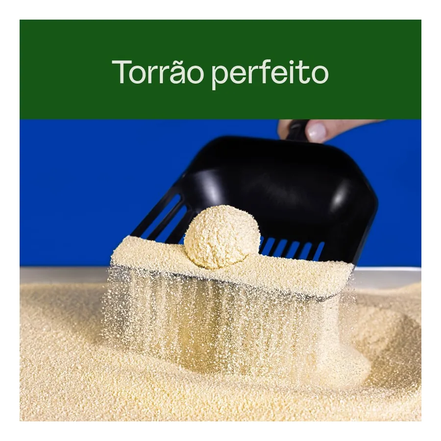 Areia Higiênica para Gato Viva Verde Alma Felina, imagem 4