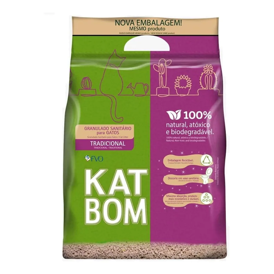 Pacote KatBom Tradicional 3 kg