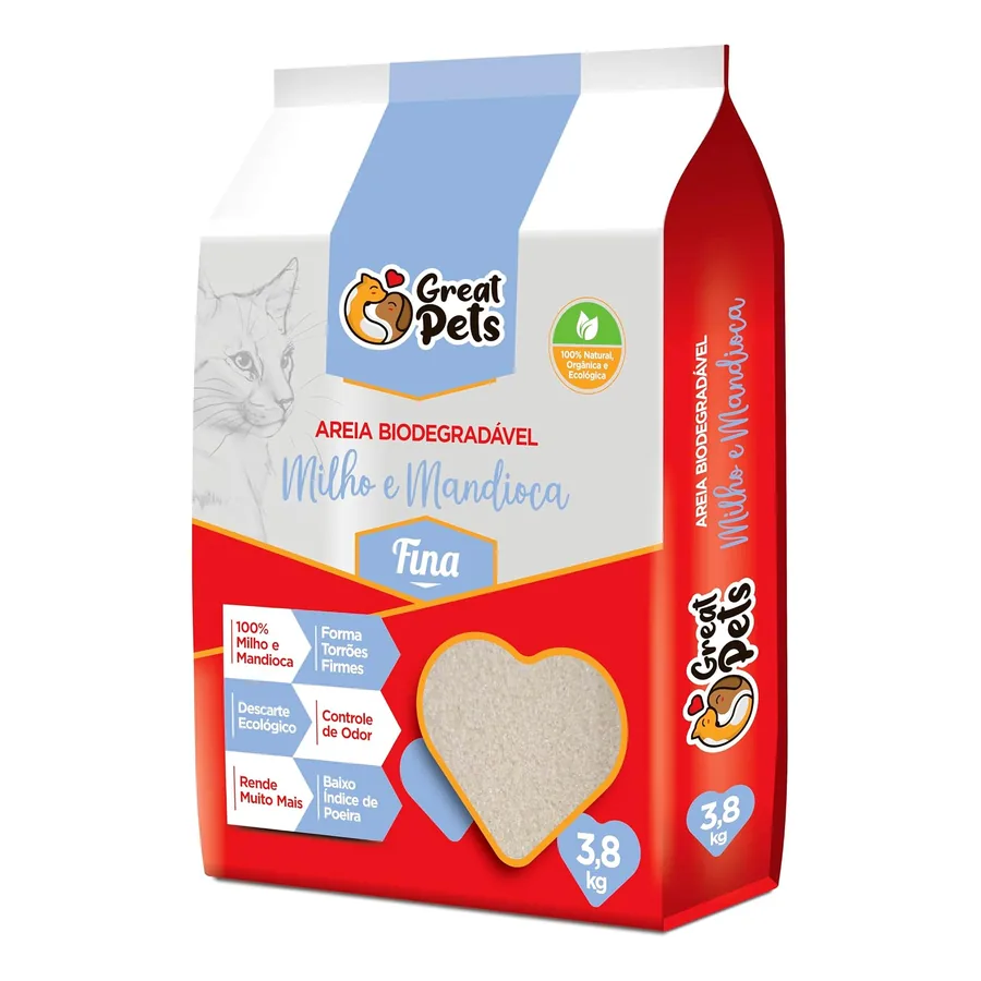 Pacote Great Pets Classic 3,8 kg