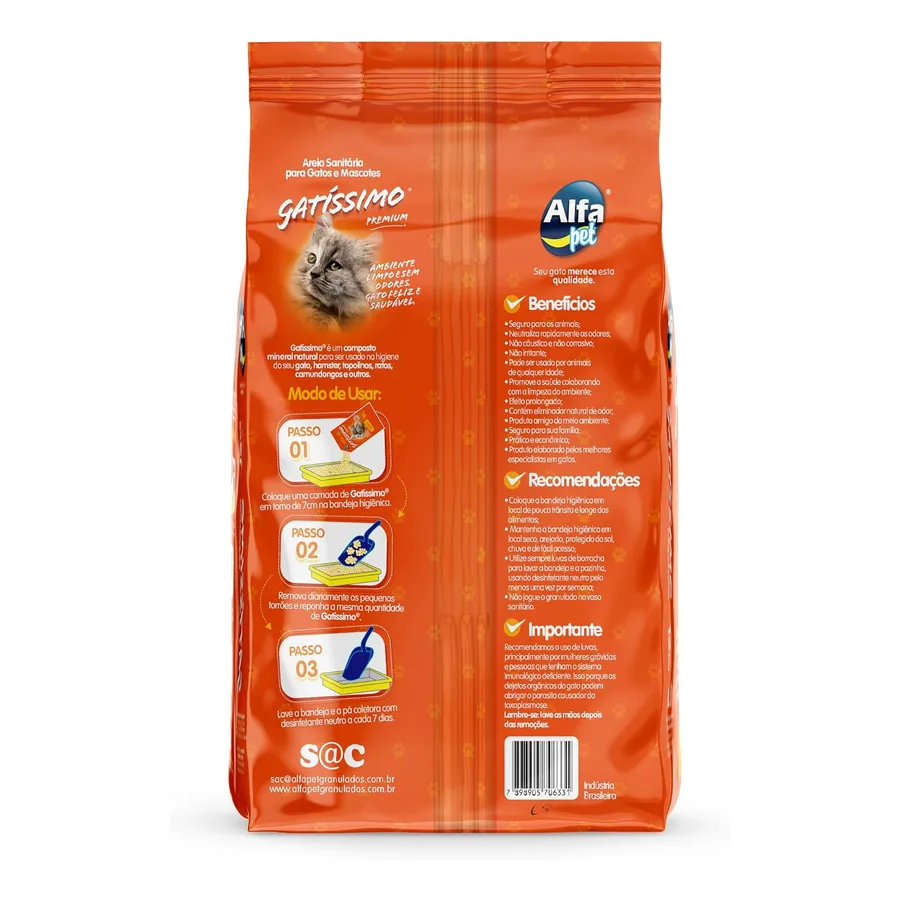 Alfa Pet embalagem 12 kg