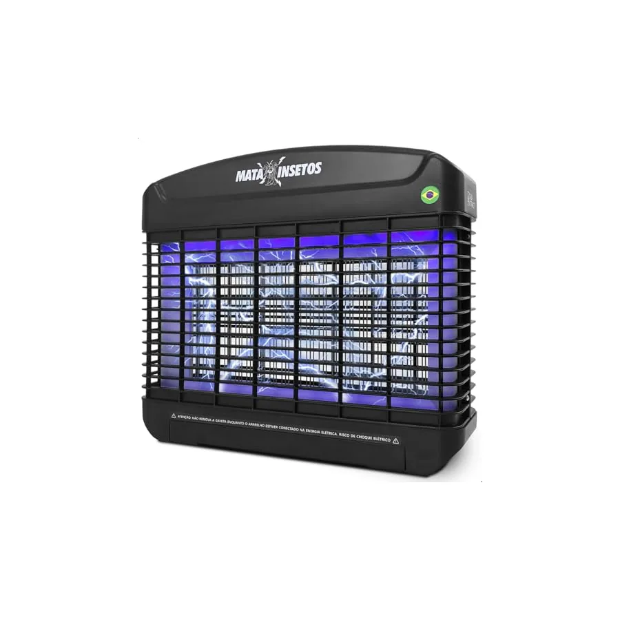 Grade intercalada da armadilha com LED UV