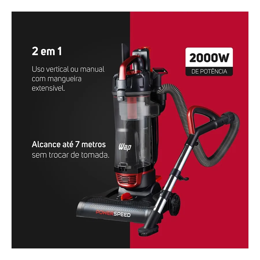 Aspirador WAP Power Speed, imagem 4