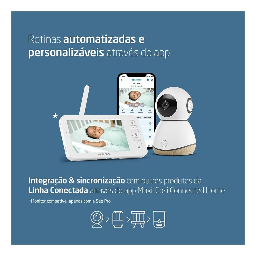 Babá Eletrônica Maxi Cosi CryAssist, imagem 4
